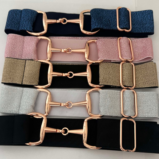 RedEquus - Snaffle Belt with Rose Gold